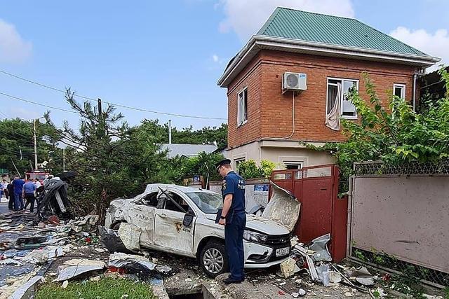 俄羅斯酒店突然發(fā)生煤氣爆炸，爆炸現場像廢墟一樣