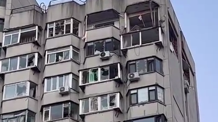 遼寧丹東一居民樓發(fā)生燃氣爆炸 2人受傷